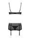 Ролевой костюм горничной Obsessive Maidme set 5-pcs, размер L/XL картинка 4