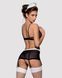 Ролевой костюм горничной Obsessive Maidme set 5-pcs, размер L/XL картинка 2