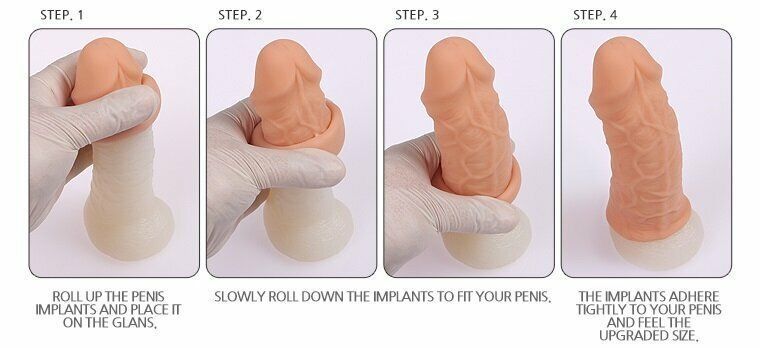 Насадка на член Kokos Penis Sleeve PS 001, размер L картинка