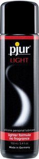 Рідка силіконова змазка 2-в-1 для сексу та масажу pjur Light (100 мл) зображення