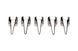 Набор колец с когтями Master Series Five-Piece Sensation Claw Rings Silver (5 шт) картинка 4