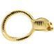 Эрекционное кольцо с головой кобры Master Series Cobra King Golden Cock Ring картинка 8