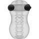 Наскрізний мастурбатор із віброкулею Doc Johnson GoodHead Vibrating Helping Head Pro Frost картинка 1