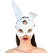 Кожаная маска зайчика Art of Sex Bunny mask, цвет Белый картинка