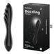 Скляний дилдо двосторонній Satisfyer Dazzling Crystal 1 Black (діаметр 3,6 см) картинка 2