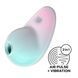 Вакуумний стимулятор з вібрацією Satisfyer Pixie Dust Mint/Pink картинка 1