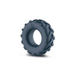 Ерекційне кільце - шина Boners Tire Cock Ring Grey (діаметр 5,5 см) зображення