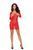Платье с длинным рукавом Passion BS110 One Size, red картинка