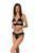 Комплект с полуоткрытой грудью Passion DOLLY SET WITH OPEN BRA black, размер S/M картинка