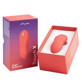 Мощный мини-вибромассажер We-Vibe Touch X Crave Coral картинка