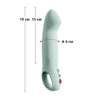 Пульсатор для точки G Fun Factory STRONIC G FORTE sage green (діаметр 4 см) зображення