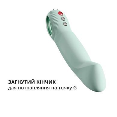 Пульсатор для точки G Fun Factory STRONIC G FORTE sage green (діаметр 4 см) зображення