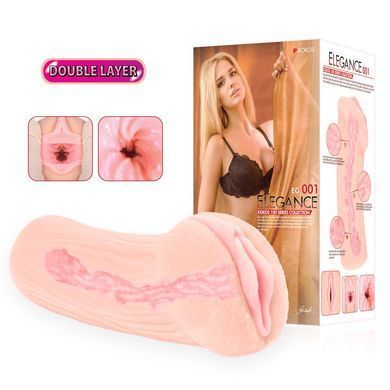 Мастурбатор вагина Kokos Elegance 001 Double Layer картинка
