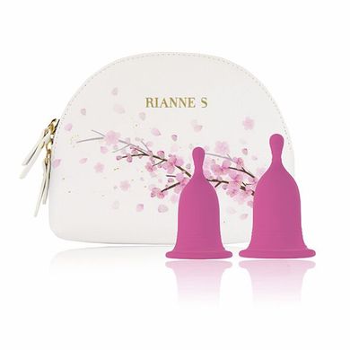 Менструальні чаші RIANNE S Femcare Cherry Cup (розмір S і M) зображення