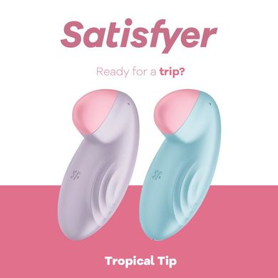 Смарт-вибратор для клитора Satisfyer Tropical Tip Light Lilac картинка