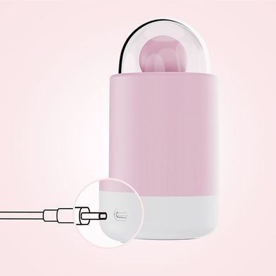 Міні-вібратор + світильник KISTOY Pink Pop (діаметр кульки 3,5 см) зображення
