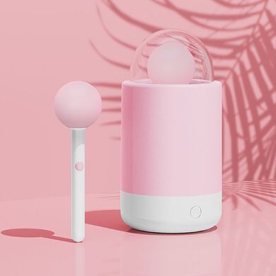 Міні-вібратор + світильник KISTOY Pink Pop (діаметр кульки 3,5 см) зображення