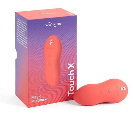 Мощный мини-вибромассажер We-Vibe Touch X Crave Coral картинка