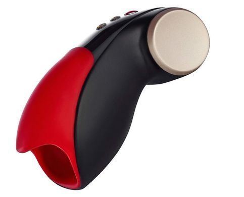 Мастурбатор для головки пеніса Fun Factory COBRA LIBRE II black/red зображення