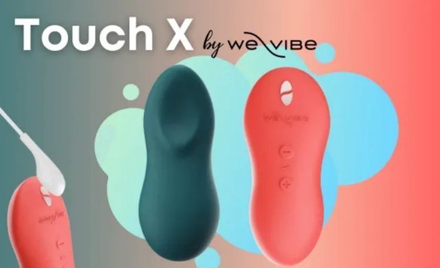 Мощный мини-вибромассажер We-Vibe Touch X Crave Coral картинка