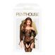 Бодистокинг с флористическо-геометрическим узором Penthouse Top-Notch Black, размер S/L картинка 3