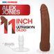 Фалоімітатор реалістик Doc Johnson Signature Cocks Alex Jones 11 inch UltraSkyn (діаметр 5,1 см) картинка 8