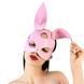 Кожаная маска зайчика Art of Sex Bunny mask, цвет Розовый картинка