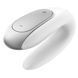 Смарт-вібратор для пар з пультом ДУ Satisfyer Double Fun White (ширина 3 см) картинка 8