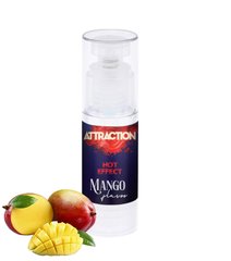Оральна змазка з зігріваючим ефектом MAI Attraction Heat Mango, манго (50 мл) зображення