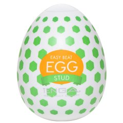 Мастурбатор – яйце Tenga Egg Stud (Шестикутники) зображення