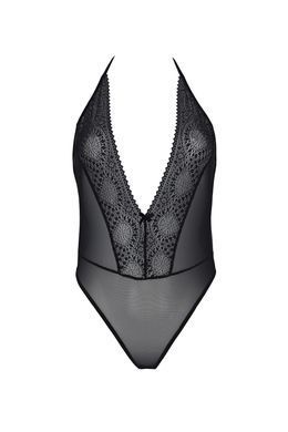 Боді з відкритою спиною Passion ECO DROSERA BODY black, розмір L/XL зображення