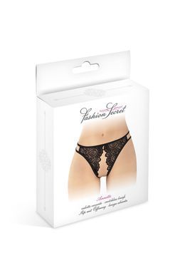 Кружевне трусики с доступом Fashion Secret Annette Black картинка
