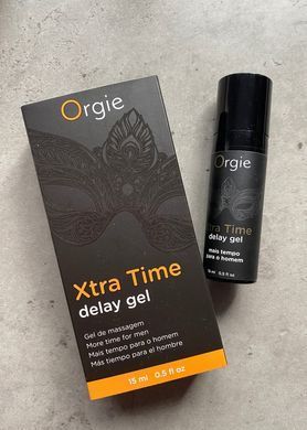 Гель-пролонгатор на водній основі Orgie Xtra Time Delay Gel (15 мл) зображення