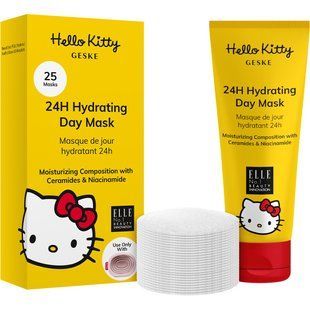 24-годинна зволожувальна денна маска GESKE 24H Hydrating Day Mask by Hello Kitty Oval (50 мл + 25 серветок) зображення