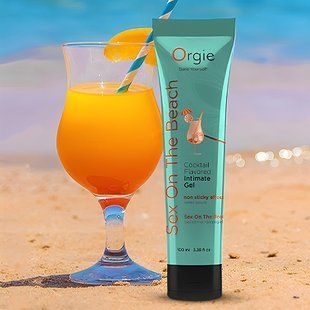 Їстівний лубрикант на водній основі Orgie Lube Tube Sex On The Beach, коктейль Секс на пляжі (100 мл) зображення