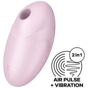 Вакуумный стимулятор с вибрацией Satisfyer Vulva Lover 3 Pink картинка