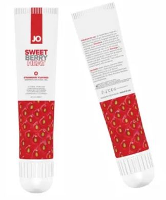 Гель для клітора розігріваючий System JO Stimulant Sweet Berry Heat, полуниця (10 мл) зображення