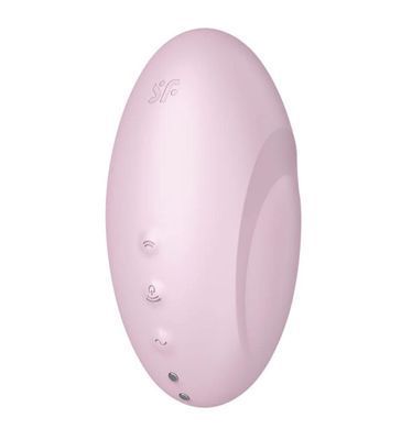 Вакуумний стимулятор із вібрацією Satisfyer Vulva Lover 3 Pink зображення