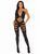 Бодистокинг с открытым доступом Leg Avenue Illusion halter bodystocking Black O/S картинка