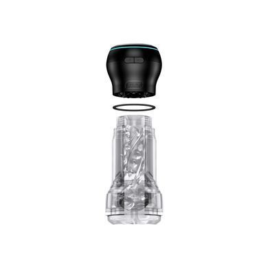 Мастурбатор Kiiroo Feel Pocket Crystal с интерактивной насадкой PowerBlow Combo Set картинка