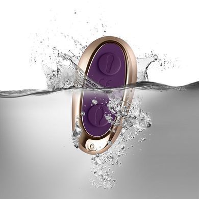 Анальна вібропробка з пультом ДК Rocks Off Petite Sensations Desire Purple (діаметр 2,8 см) зображення