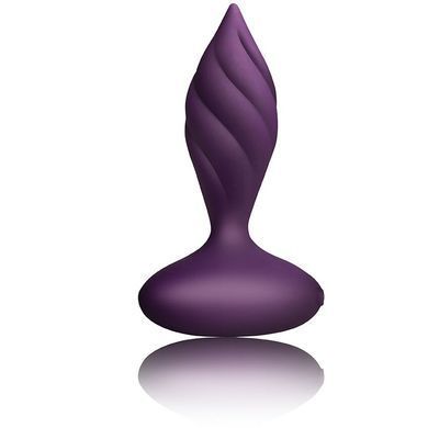 Анальна вібропробка з пультом ДК Rocks Off Petite Sensations Desire Purple (діаметр 2,8 см) зображення