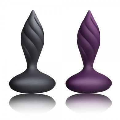Анальна вібропробка з пультом ДК Rocks Off Petite Sensations Desire Purple (діаметр 2,8 см) зображення
