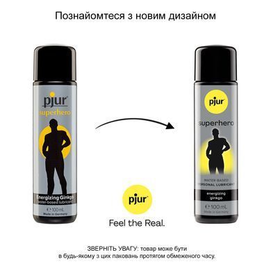 Стимулирующий лубрикант на водной основе для мужчин Рjur Superhero glide 100 мл картинка