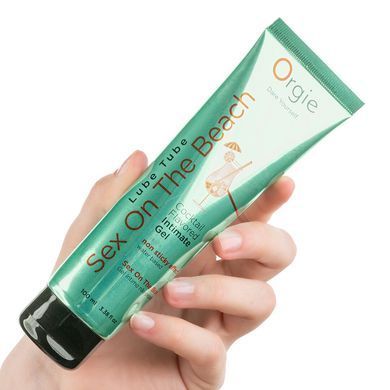 Съедобный лубрикант на водной основе Orgie Lube Tube Sex On The Beach, коктейль Секс на пляже (100 мл) картинка