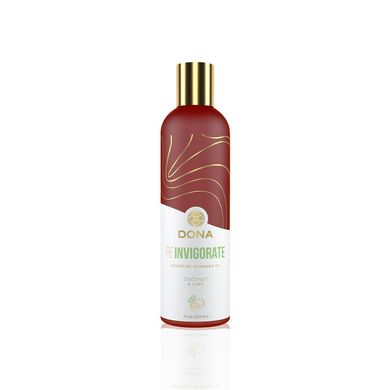 Массажное масло DONA Essential Massage Oil Reinvigorate Coconut & Lime Кокос и лайм (120 мл) картинка