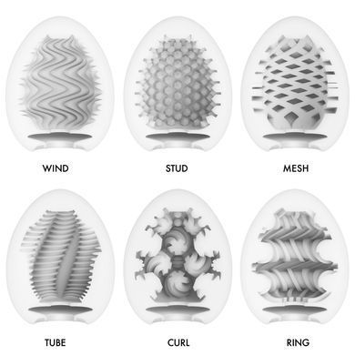 Мастурбатор &ndash; яйце Tenga Egg Stud (Шестикутники) зображення