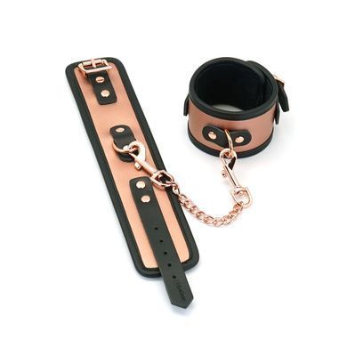 Шкіряні поножі Liebe Seele Rose Gold Memory Ankle Cuffs зображення