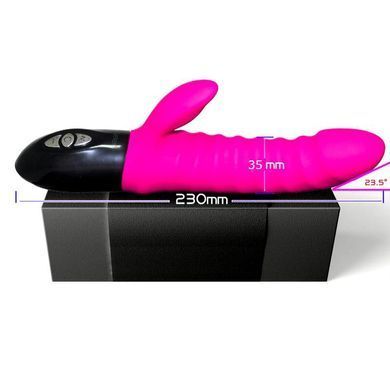 Пульсатор-кролик с подогревом Leten Vibrator Passionate (отросток с вибрацией) картинка
