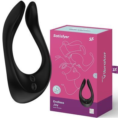 Многофункциональный вибратор для пар Satisfyer Endless Joy Black, черный картинка